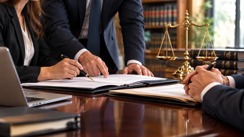 Legal team meeting